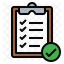 Verification Checklist Clipboard Icon