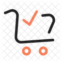 Cheque Panier Panier Panier Icon