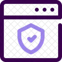 Verification Shield Protection Icon