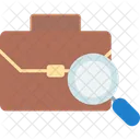 Homme Verifier Medecin Icône