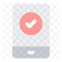 Mobile Verification Authentification Icon