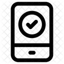Mobile Verification Authentification Icon