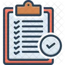 Verification Of Delivery List Clipboard Verification Icon