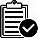 Verification Report Validation Confirmation Report Icon