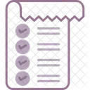 Coche Liste De Controle Coche Icône