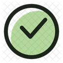 Verified Shapes And Symbols Tick Mark Icon