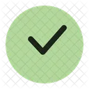 Verified Shapes And Symbols Tick Mark Icon