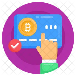 Verified Bitcoin Card  Icon