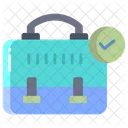 Verified Briefcase  Icon