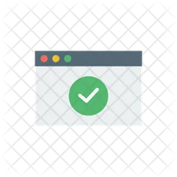 検証済みブラウザ  アイコン