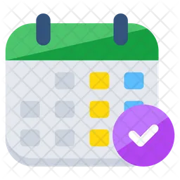 Verified Calendar  Icon