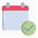 Verified Calender  Icon