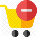 Verified Cart Verified Trolley Basket Icon