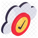 Verified Cloud Approved Cloud Cloud Technology Icon