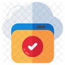 Verified Cloud Approved Cloud Cloud Technology Icon