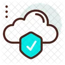 Verified Cloud Storage Verified Cloud Cloud Icon