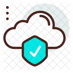 Verified Cloud Storage  Icon