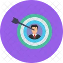 User Target Acquisition Audience Icon