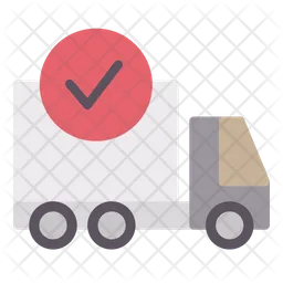 Verified Delivery Truck  Icon