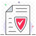 Protected Document Protected File Verified Blog Post Icon