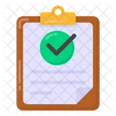 Approved Paper Verified Document Approved Document Icon