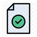 File Document Verified Icon