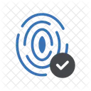Thumbprint Scanner Done Icon