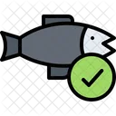 Verified Fish Fish Food Icon