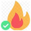 Verified Flame Icon