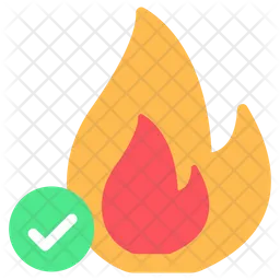 Verified Flame  Icon