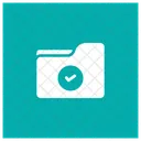 Verified Folder Document File Icon