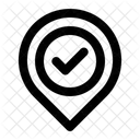 Verified Approve Pin Icon