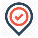 Verified Approve Pin Icon