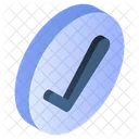 Verified Approved Tick Mark Icon