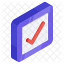 Verified Approved Tick Mark Icon