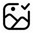 Verified Checklist Approved Icon