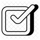 Verified Approved Tick Mark Icon