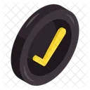 Verified Approved Tick Mark Icon