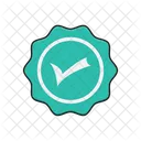 Verified Sticker Complete Icon