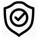 Verified Shield Check Icon