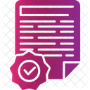 Verified Agreement Approval Icon