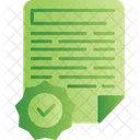 Verified Agreement Approval Icon