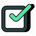 Verified Approved Tick Mark Icon