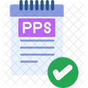 Verified File Business Icon
