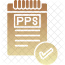 Verified File Business Icon