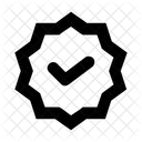 Verified Confirmation Check Mark Icon
