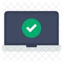 Computer Laptop Verified Icon