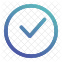 Verified Shapes And Symbols Tick Mark Icon