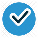 Verified Shapes And Symbols Tick Mark Icon