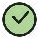 Verified Shapes And Symbols Tick Mark Icon